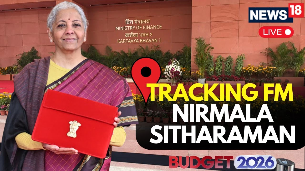 BREAKING FIRST LIVE ON CNN-NEWS18 | Nirmala Sitharaman Presents Union Budget 2026 – Full Coverage