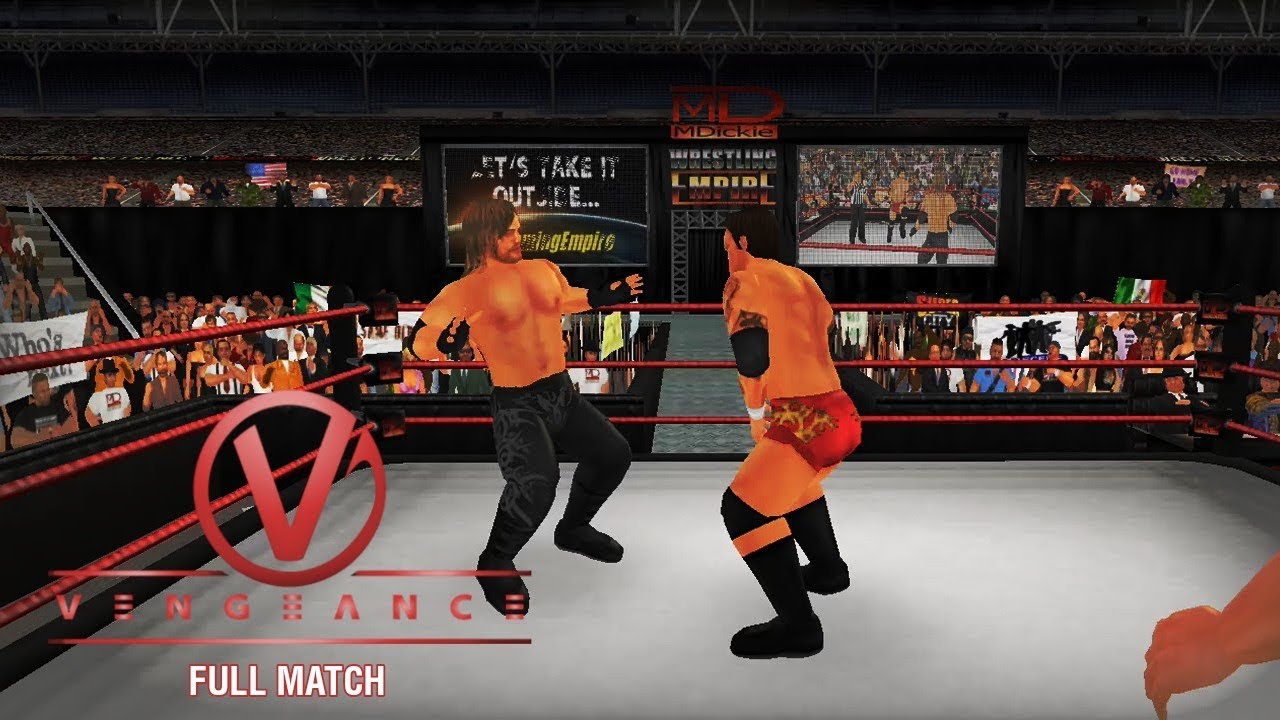 FULL MATCH: Edge vs. Randy Orton – Intercontinental Title Match: Vengeance 2004 (Wrestling Empire)