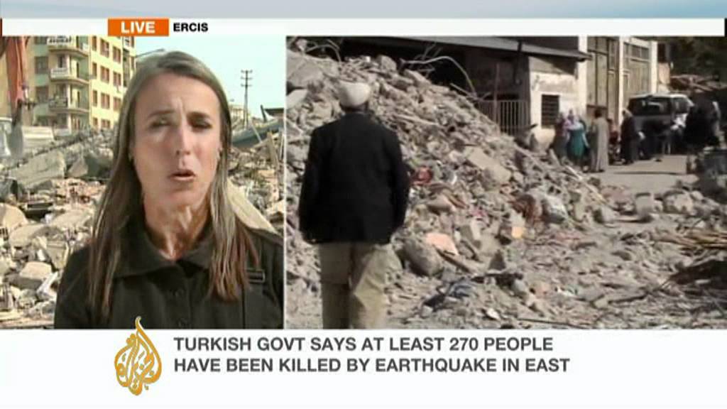 Anita McNaught on Turkish earthquake rescue efforts