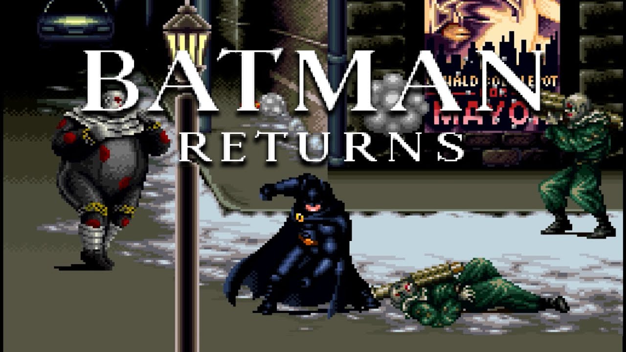 Игра Batman Returns от Konami для SNES — играйте и общайтесь!