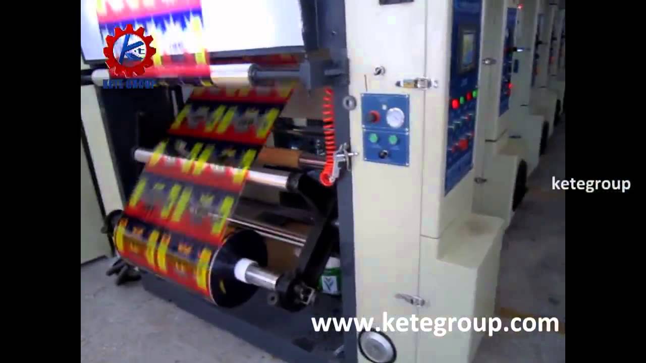 3 Motor Drive Rotogravure Printing Machine