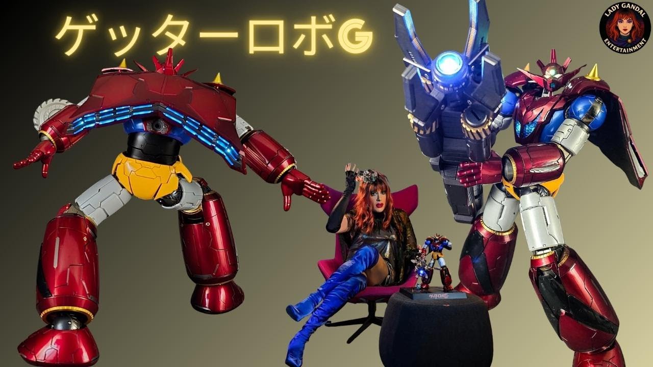 Vola in alto il Getter Robo G di Sky X Studio ゲッターロボG review