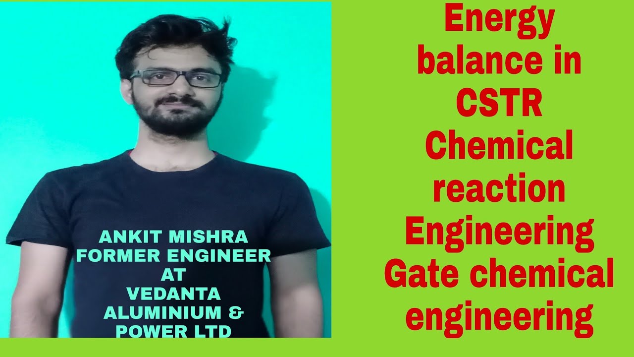Energy balance in CSTR CRE Non isothermal reactor Gate chemical engineering