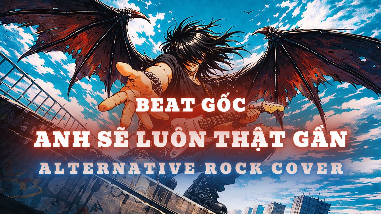 [BEAT GỐC] Anh Sẽ Luôn Thật Gần - Alternative Rock Cover | Beat x Lyrics | Karaoke | Một chút kara