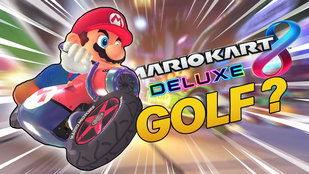 MARIO KART 8 MAIS C'EST DU GOLF ? #mariokart