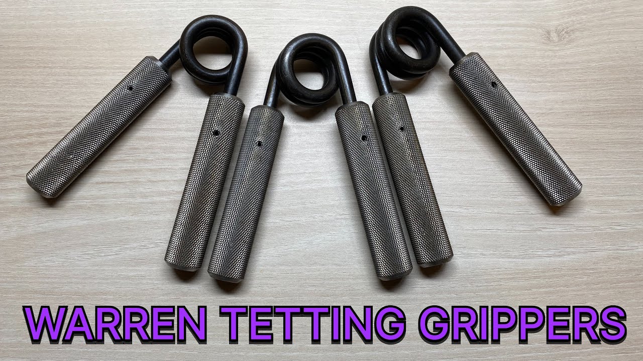 Very rare Warren Tetting grippers. Steel handles