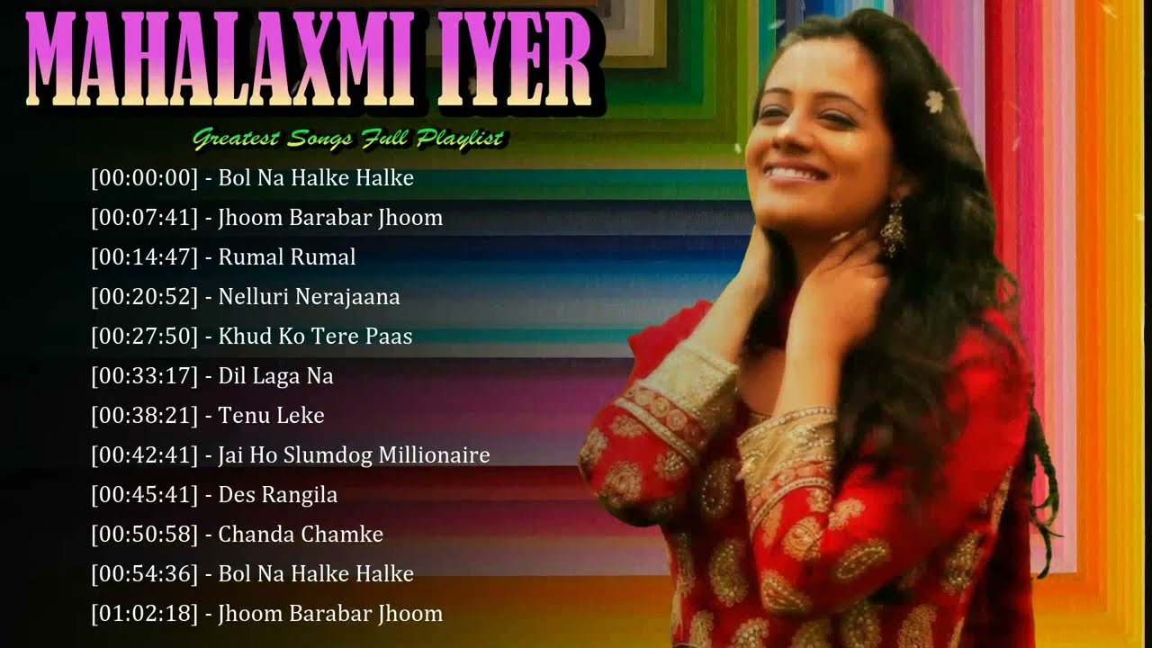 🎤 Mahalaxmi Iyer – A Singer Known for Poise, Control, and Feeling ✨