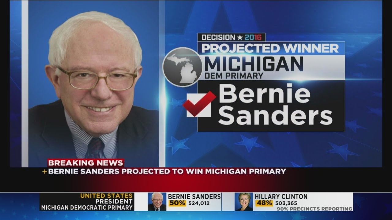 Sanders, Trump win Michigan primaries