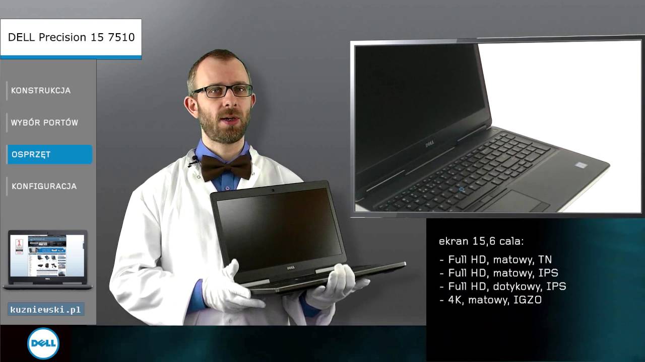 Dell Precision 15 7510 - recenzja wideo mobilnej stacji roboczej