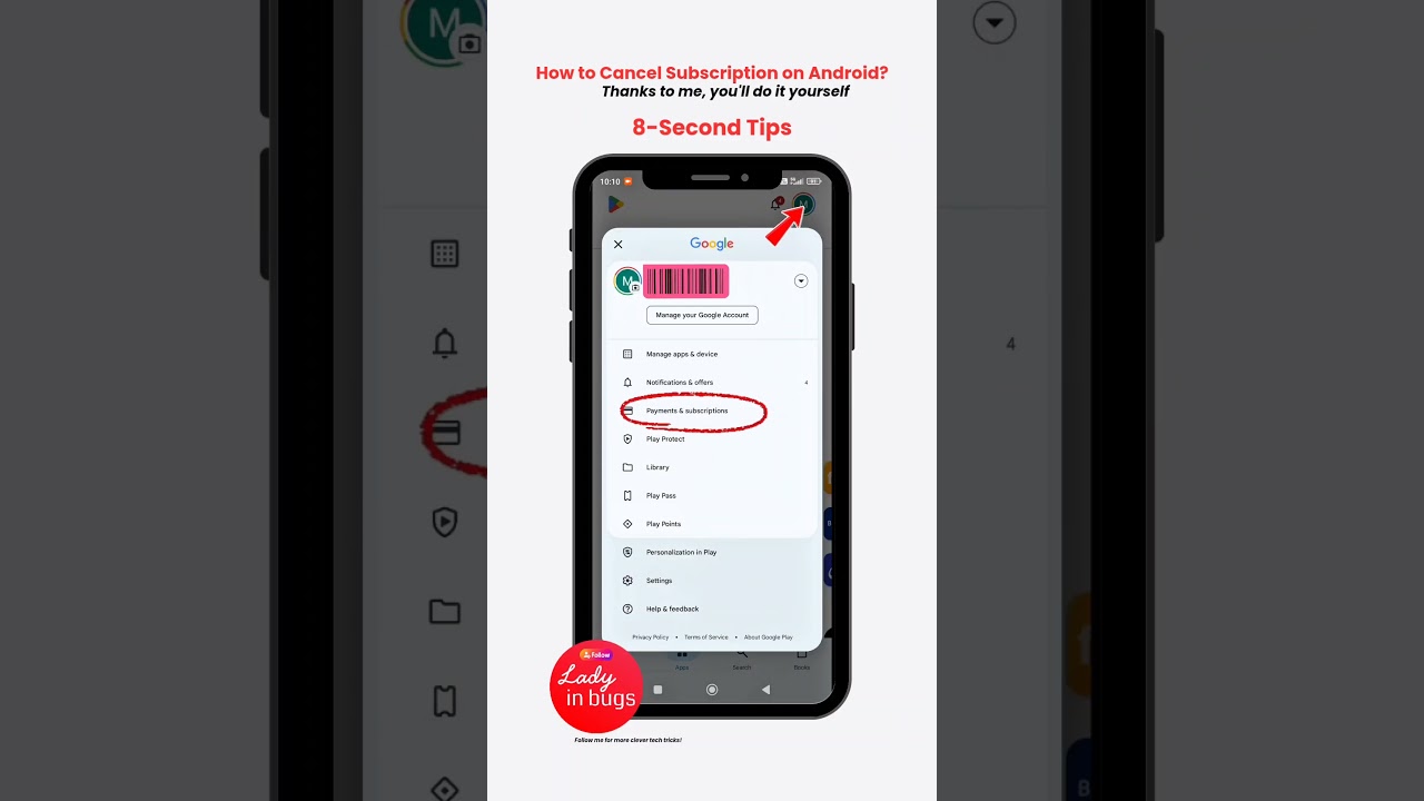 How to cancel subscription on Android?#tips #apps #smartphone
