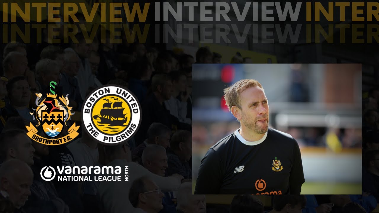 Post Match | Andy Burgess After Boston United
