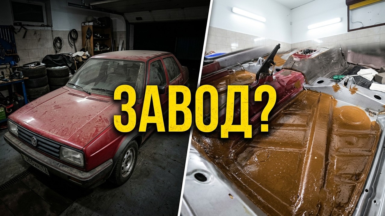VW Jetta 2 \ джетта 2 1984 года. 40 лет после конвеера. Оцениваем состояние немецкого автопрома.