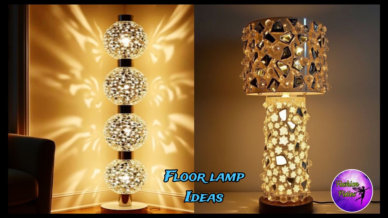 Unexpected Materials: Crafting a Floor Lamp with Style | FASHION PIXIES