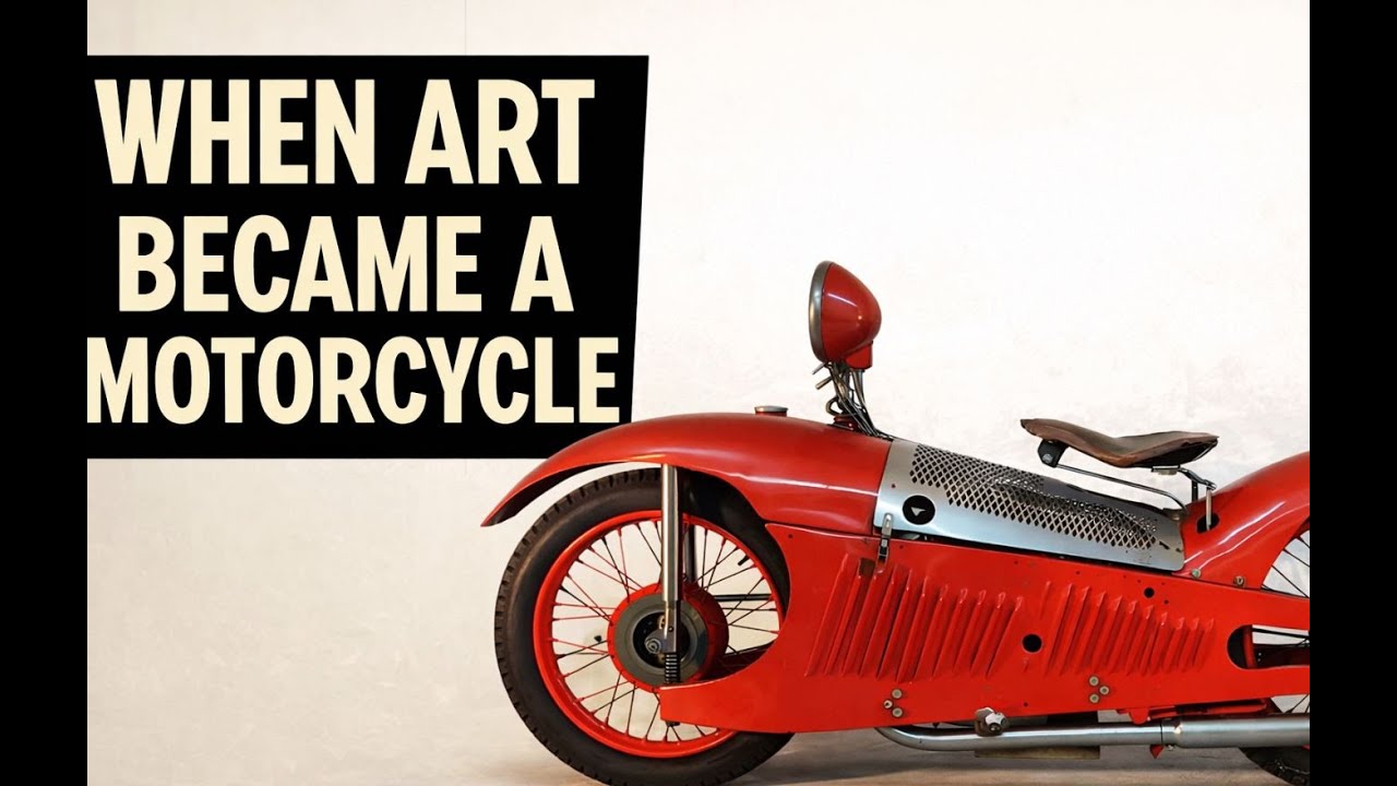 The Majestic Motorcycle: Art Deco on Two Wheels | A Forgotten French Masterpiece