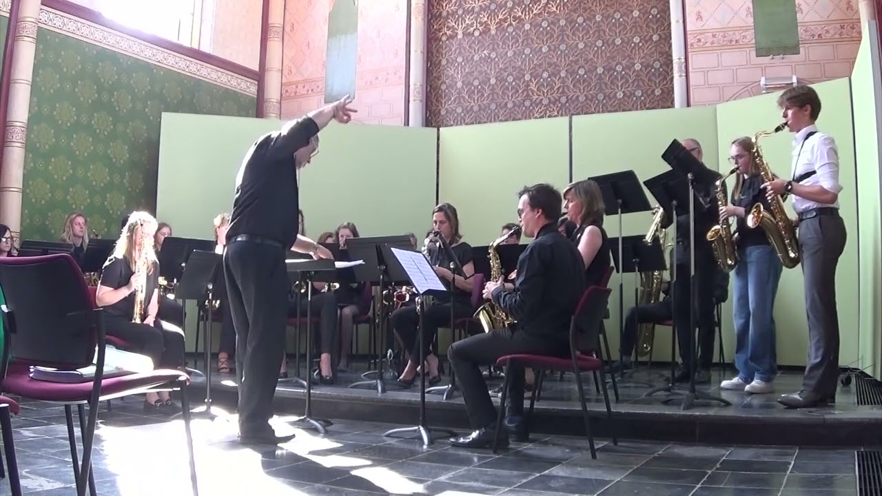 Concertino Rapsodica - T. Hondeghem (2020 | sax trio & sax choir version)
