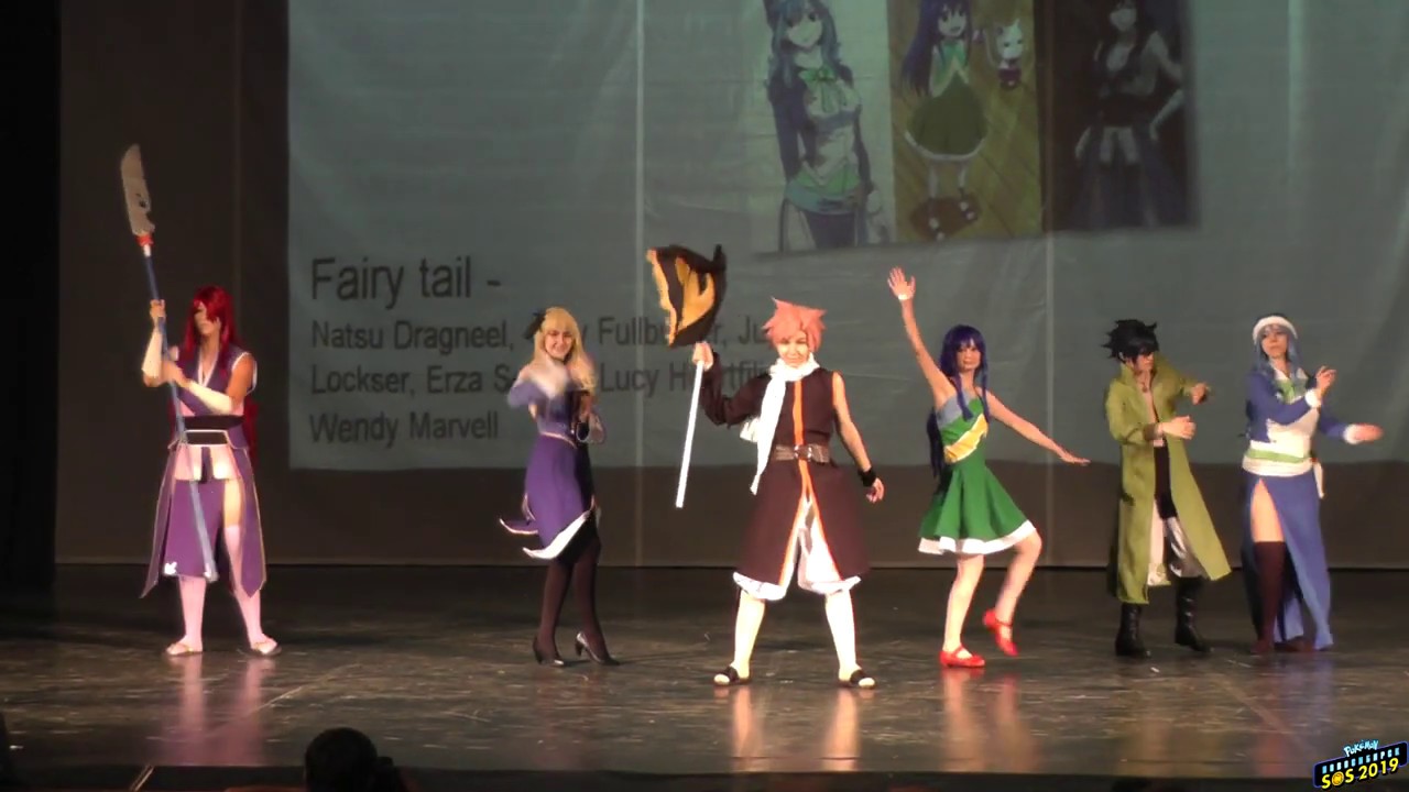 SOS 2019 Fairy tail - Natsu, Gray, Juvia Lockser, Erza Scarlet, Lucy Heartfilia, Wendy Marvell