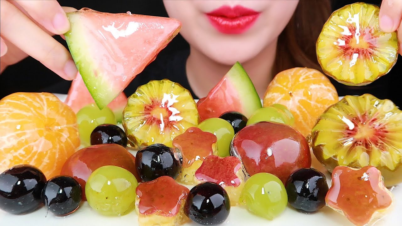 ASMR CANDIED FRUIT 여러가지 탕후루 먹방 TANGHULU EATING SOUNDS MUKBANG 咀嚼音