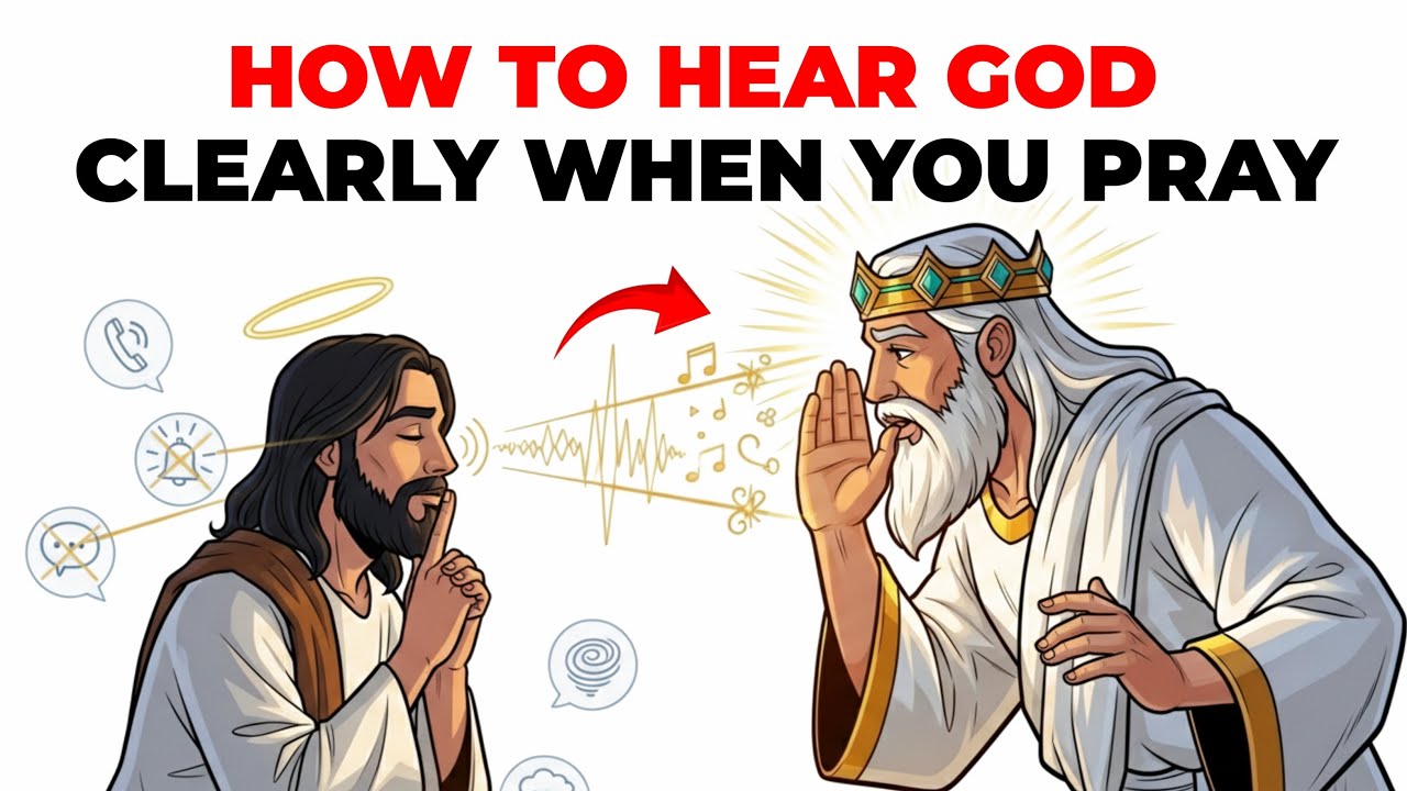 How to Hear God Clearly When You Pray | Stop Talking and Start Listening