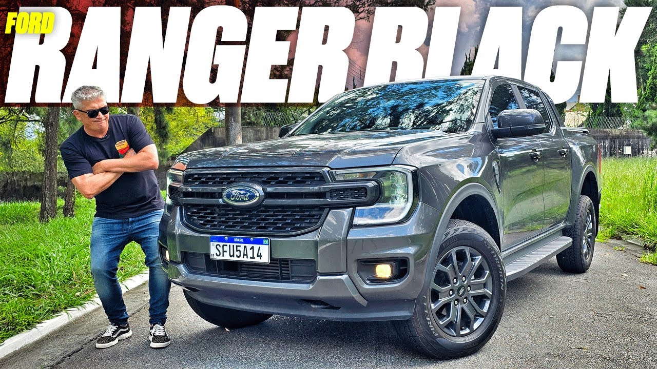 Ford Ranger Black 2025 - IMBATÍVEL? MESMO SEM TRAÇÃO 4X4? MELHOR QUE TORO E RAMPAGE? SAIBA TUDO!