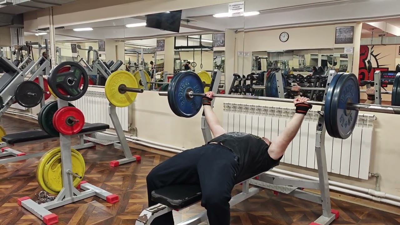 [Жим лежа] Bench Press - 100kg x 5 (May 31, 2025)