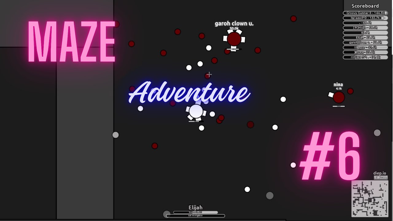 Maze Adventure #6 ! Diep.io Clips