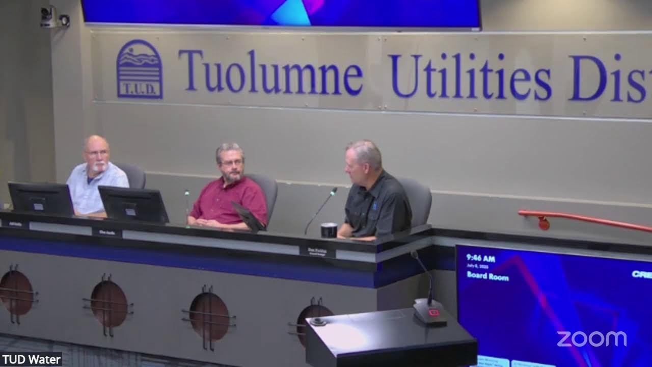 July 8th 2025 TUD Board Meeting