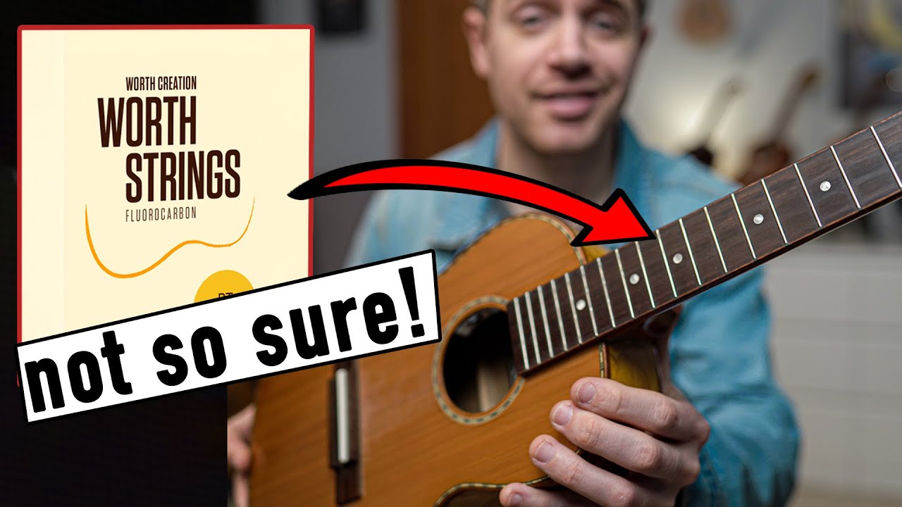 Я попробовал «WORTH STRINGS» на своей любимой укулеле... Я не оставлю их себе.
