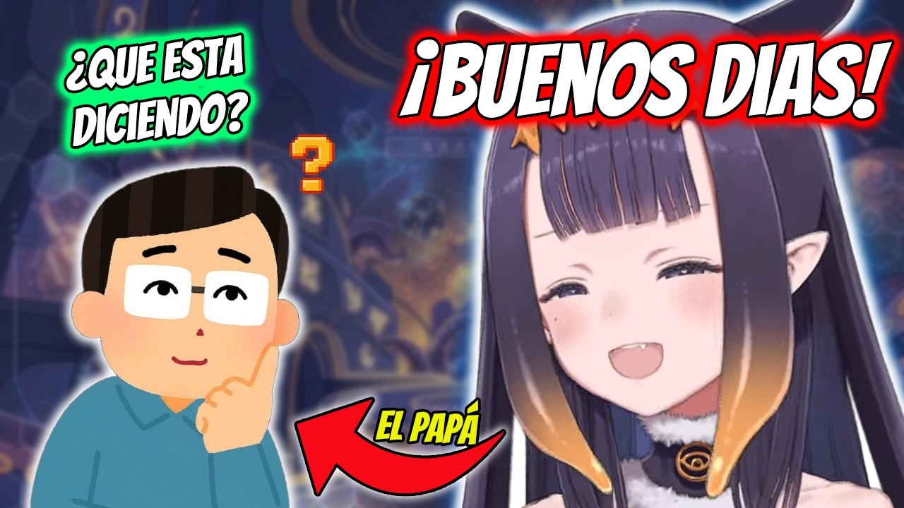 INA HABLA UN POCO DE ESPAÑOL Y  DA UN POCO DE LORE FAMILIAR