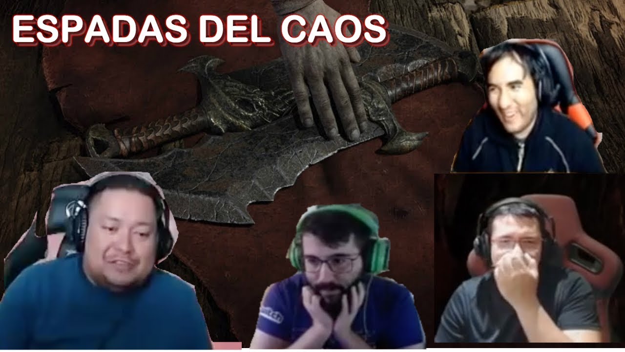 Youtubers reaccionan a las ESPADAS DEL CAOS en GODofWAR