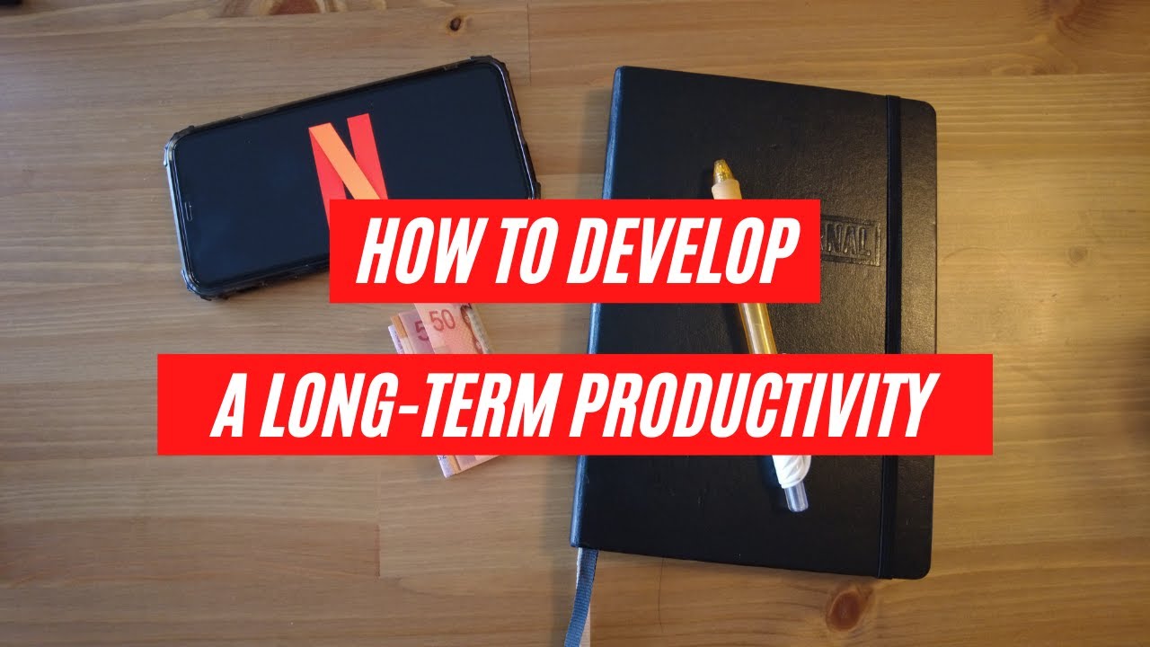 How to Build Long-term Productivity (Once and for all!) | Productivity Series | Vincent Letsgo