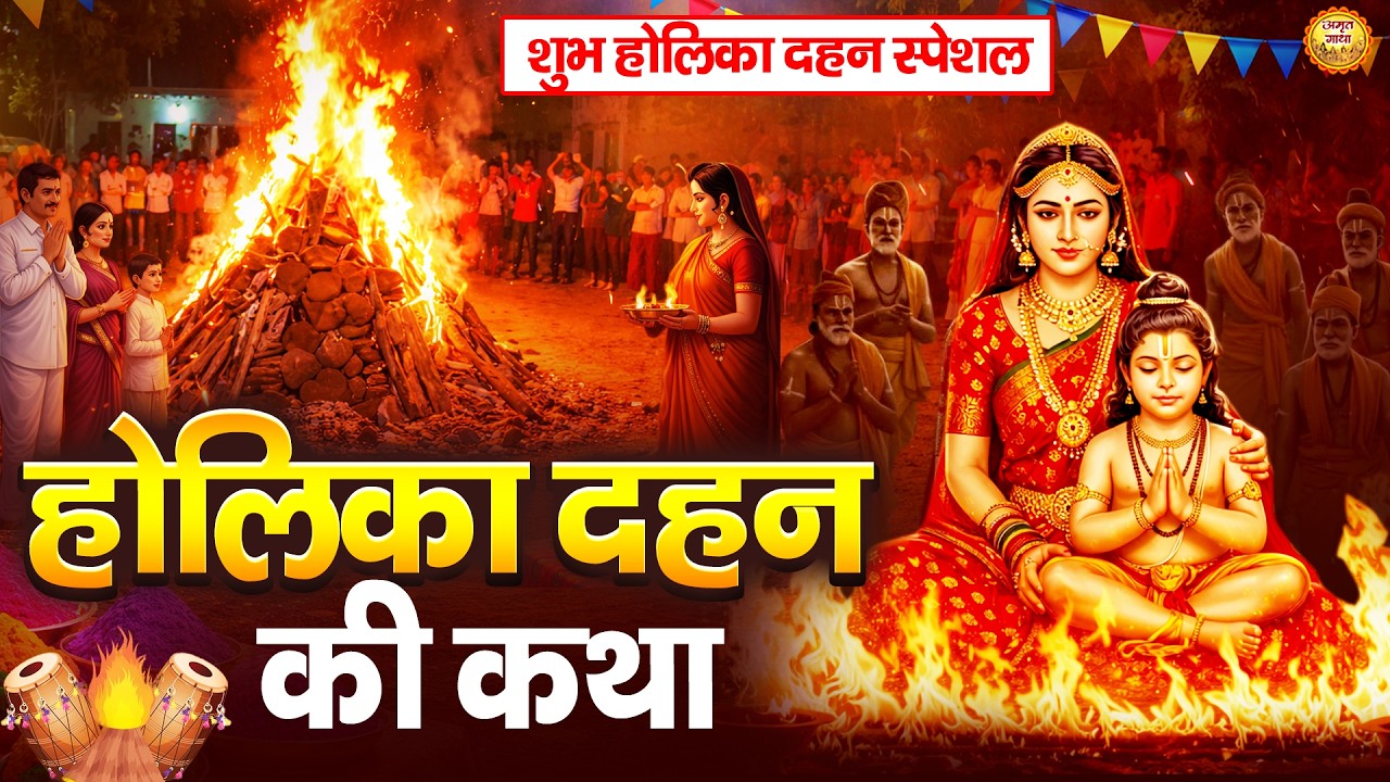 होलिका दहन स्पेशल 2026 - होलिका दहन की कथा सुनाते हैं - भक्त प्रहलाद की कहानी- Holika Dahan Ki Katha