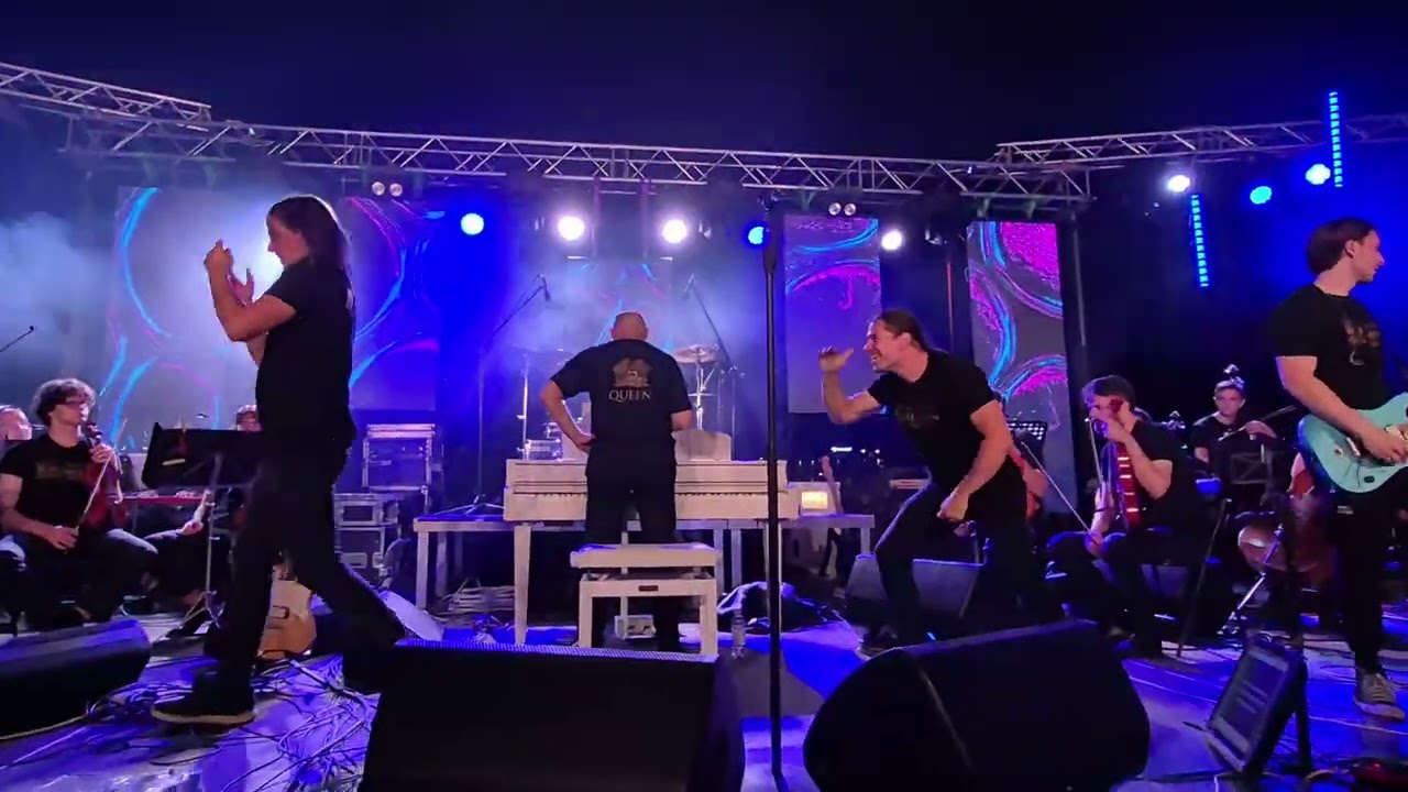 DINO JELUSIĆ We will rock you & Queen tribute Bohemian rock symphony RAB 27.07.25.