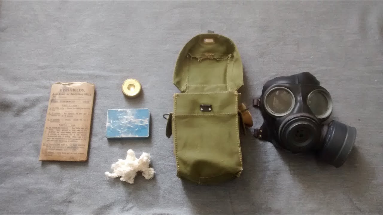 British Light Anti Gas Respirator - 1944