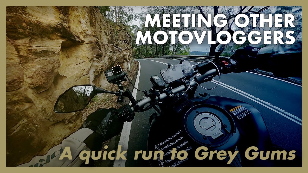 MotoVlogger Meetup at Grey Gums Cafe Putty Road