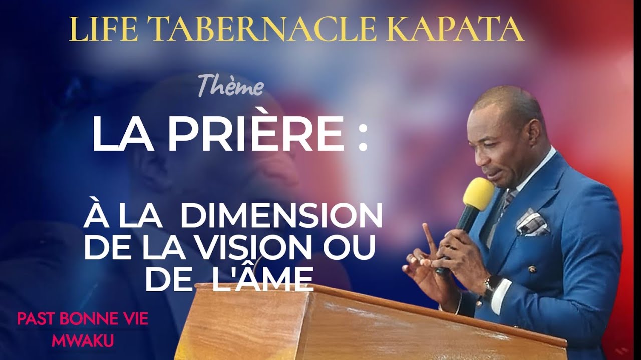 LA PRIÈRE AU DOMAINE DE LA VISION OU DE L'ÂME| PAST BONNE VIE 08 FÉVR 2026 | Life Tab