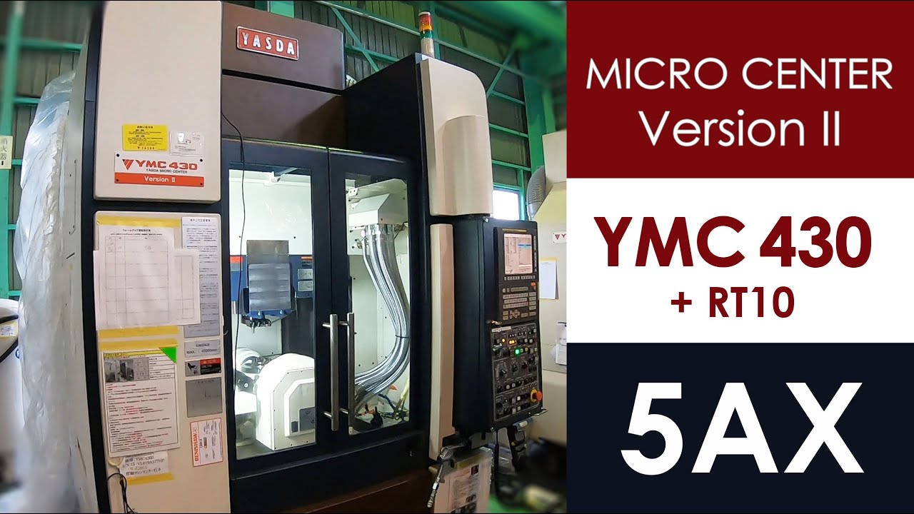 26171 安田工業 YMC430+RT10 2015年　超高精度・リニア・５軸