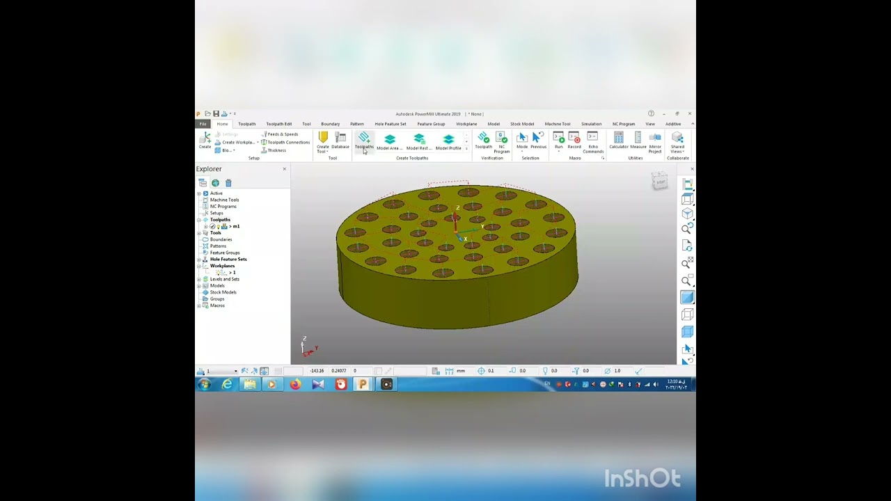Autodesk Powermill- driling