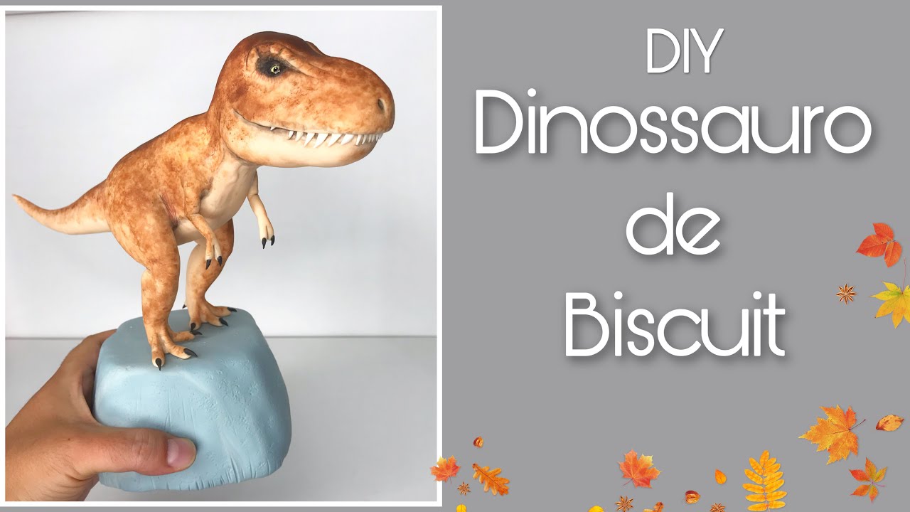 DIY | Tiranossauro Rex de Biscuit | Pt.1