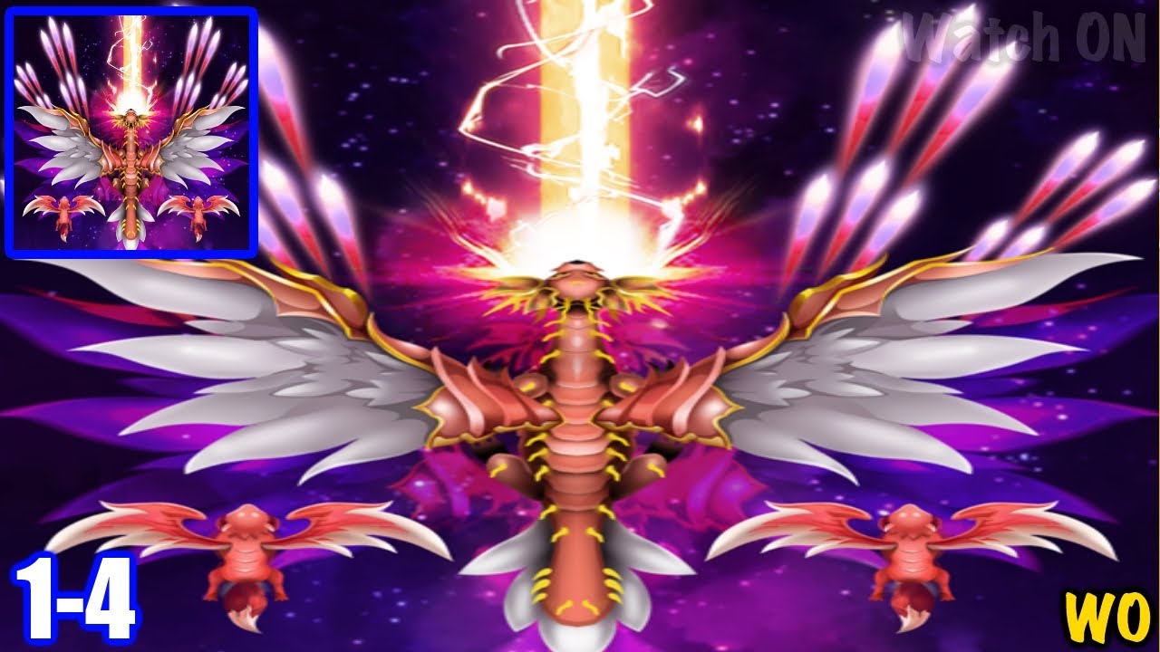 Dragon shooter - Dragon war - Arcade shooting game | Boss Battle | Level 1 - 6 | Gameplay Walktrough
