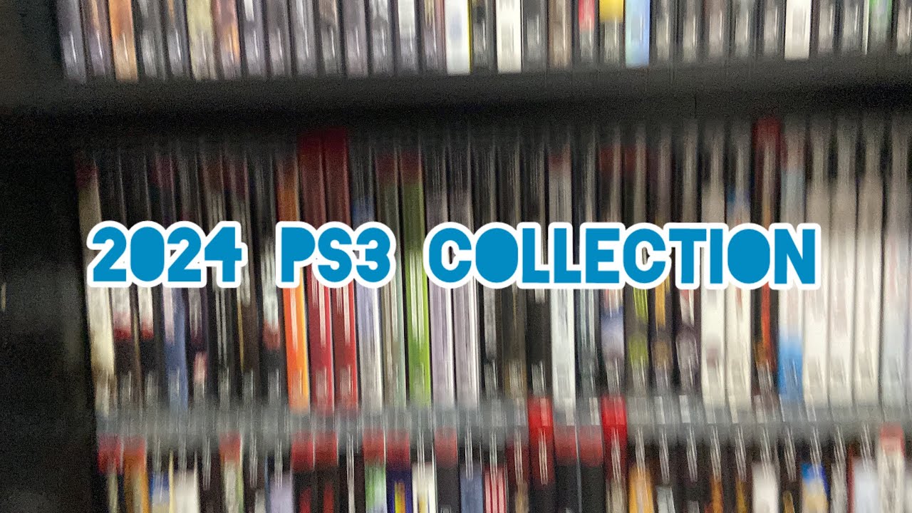 My INSANE 2024 PS3 Game Collection! (Over 230+ Games!)