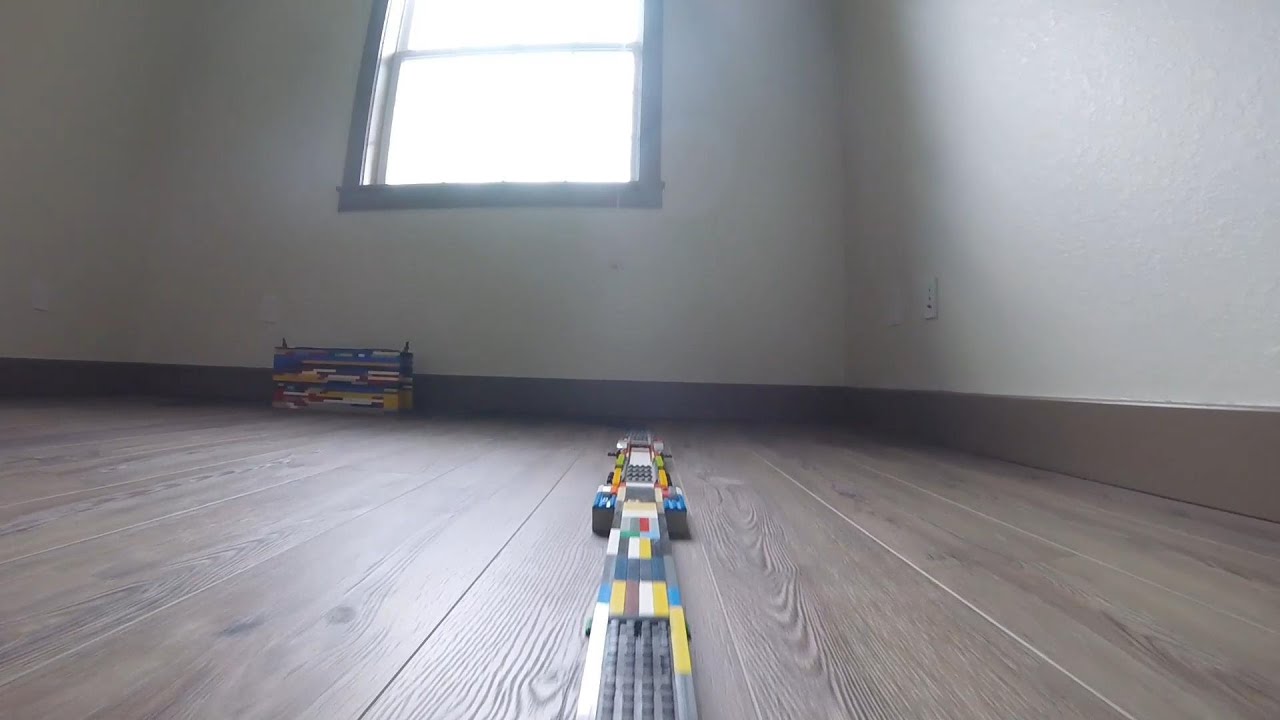 LEGO Trains Traveling To Their Destinations
