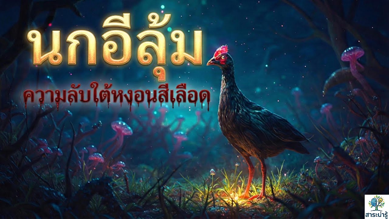 นกอีลุ้มความลับใต้หงอนสีเลือด