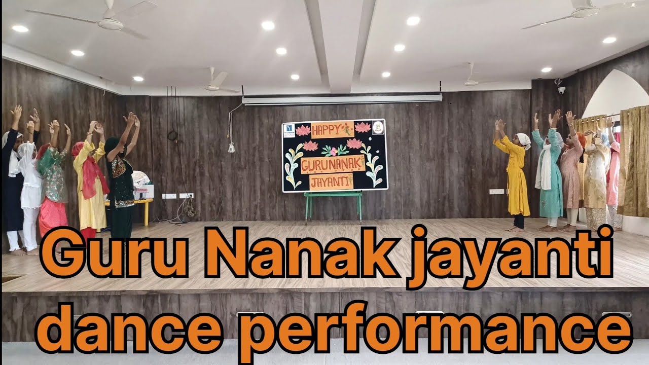 (guru Nanak) jayanti dance performance by Sri Chaitanya techno school Nanded Maharashtra