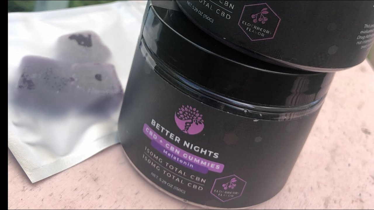 CBD+CBN Melatonin Gummies for Sleep #TriHealthy