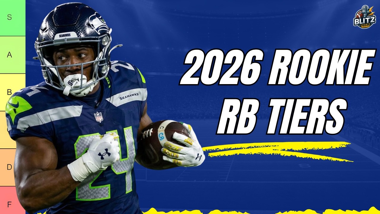 2026 Rookie RB Rankings & Tiers Post NFL Draft