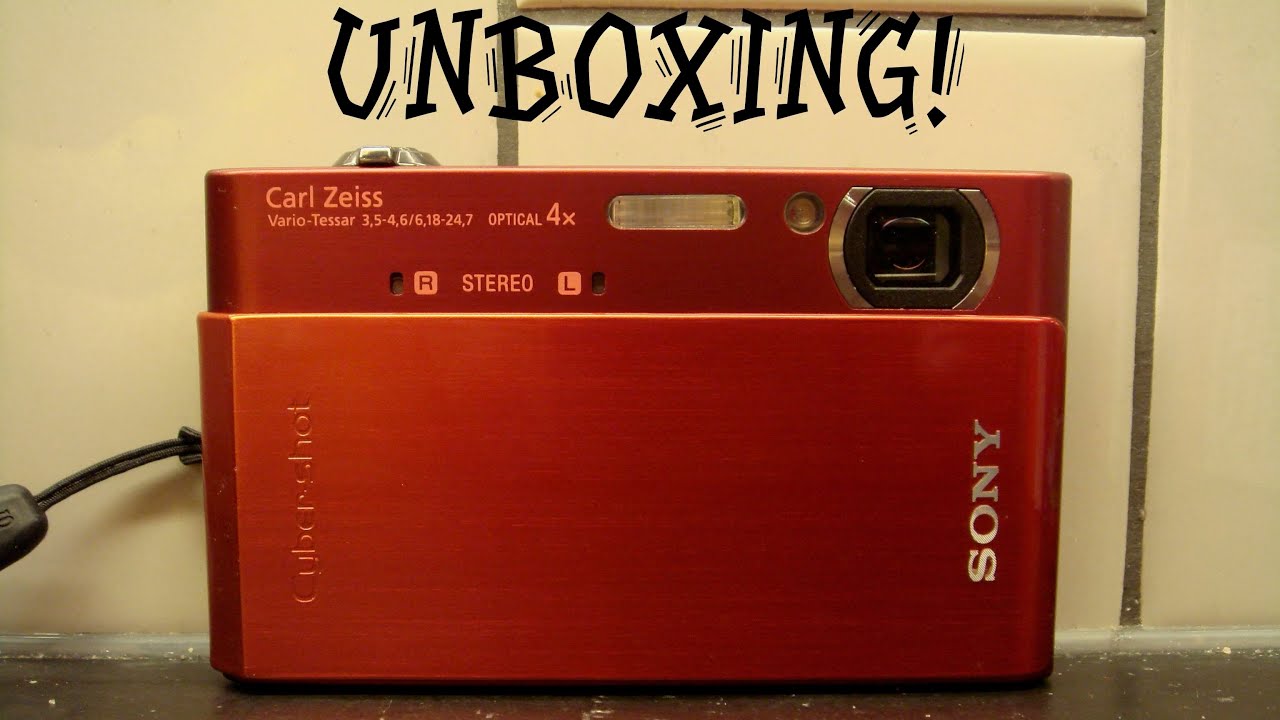 Sony Cybershot DSC-T900 unboxing!