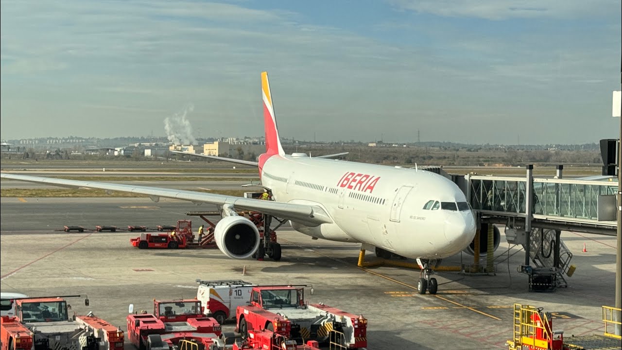 Iberia A330-300 London Heathrow to Madrid