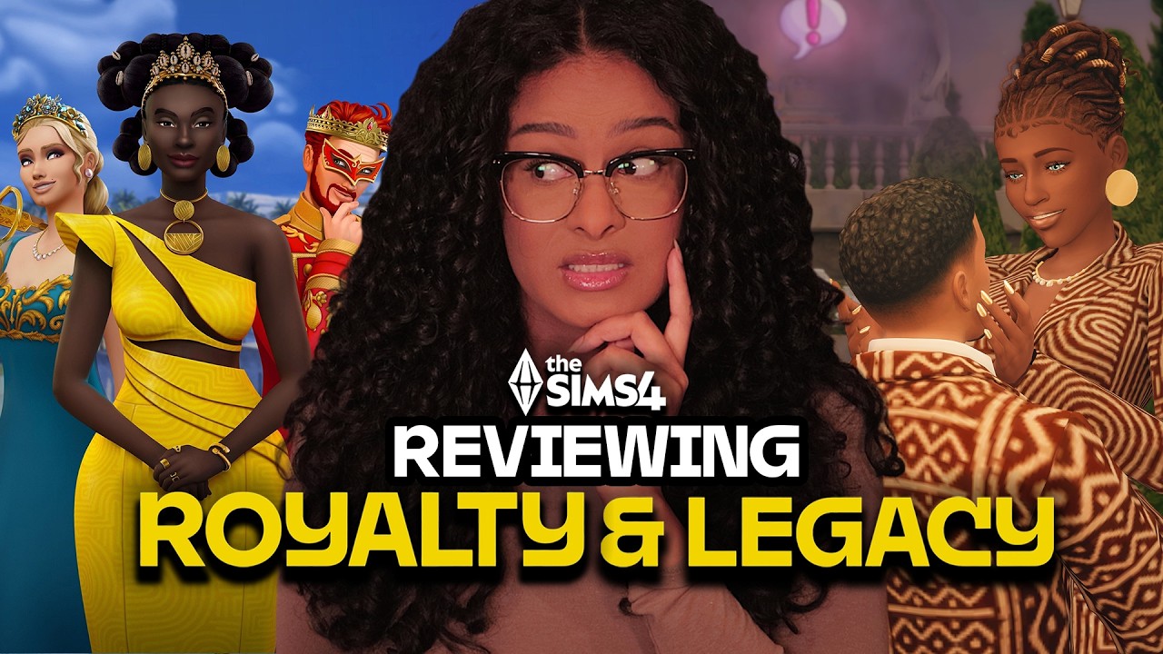 BRUTALLY honest Review of The Sims 4: Royalty & Legacy 👑