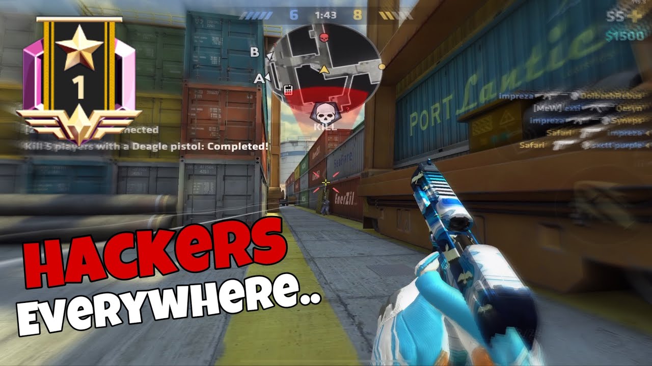 Critical Ops but I CARRY MY TEAM against A HACKER 😳🔥