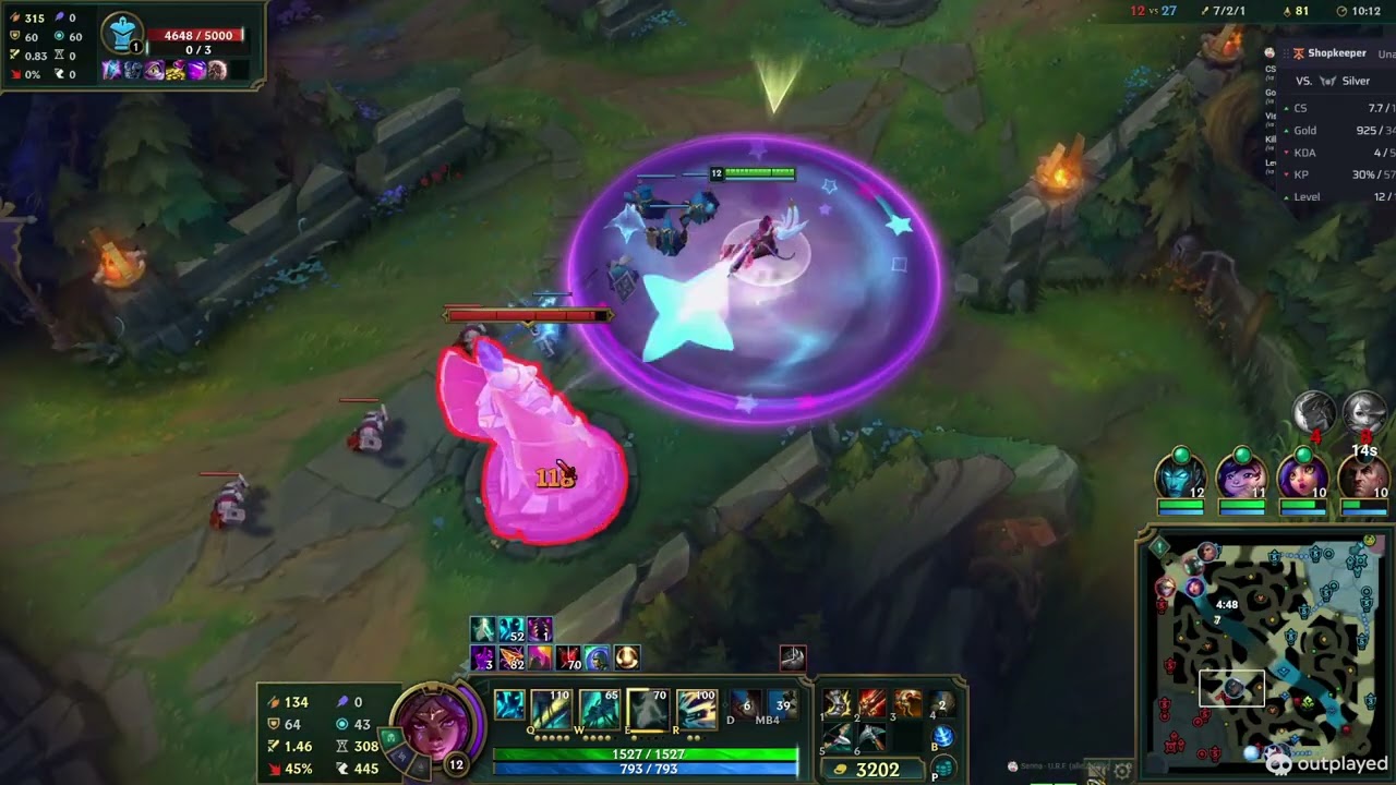 League of Legends SENNA 9v1